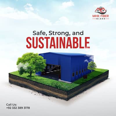 UPVC SHEET ,Container Design nali wali sheet best Fiber Sheet