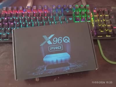 X96Q Pro Android TV Box – 4GB RAM / 64GB ROM (4K Support)