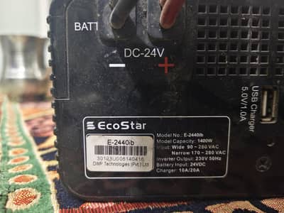 E-2440ib 24V 1400W UPS – In Excellent Condition, No Batteries”