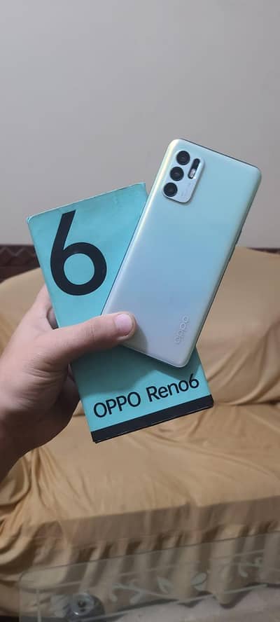 oppo reno 6 totall origina8+4/128 Display finger box exchange possible