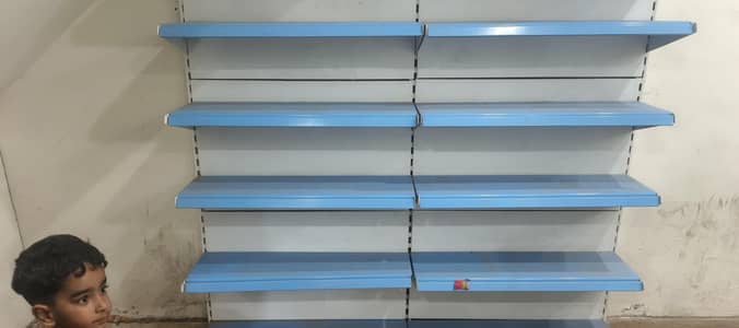 medical store / pharmacy / shop shelf / racks