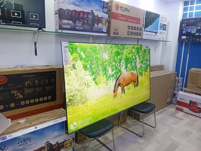 SAMSUNG 65 ANDROID UHD HDR LED TV BOX PACK O3348O4I559