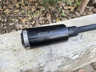 SC RACING silencer (Honda CD 70)