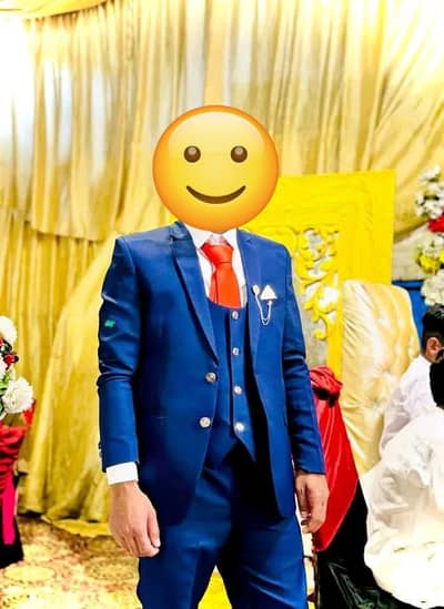 Navy blue 3pice pentcot