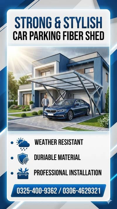 Fiber sheet / Fiber shed / Car parking sheds / fiber windows