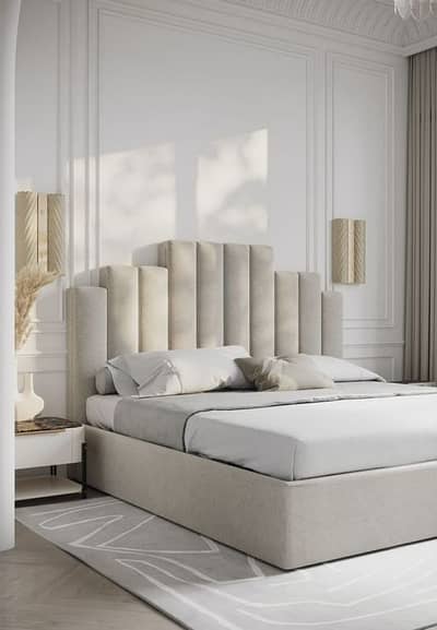 Poshish bed/king size bed/dressing table/bed set/wooden bed/furniture