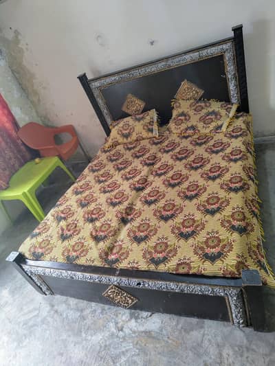 used double bed