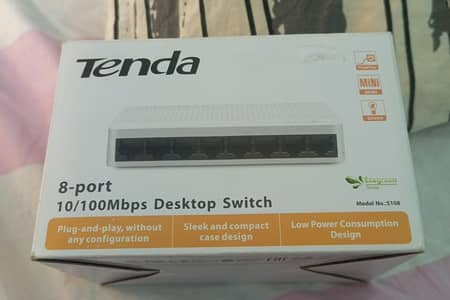 Tenda 8 port switch / Tp link 5 port switch