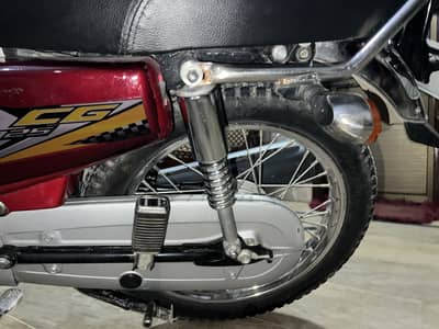 Red color 2024 new condition 125 bio on spot sialkot