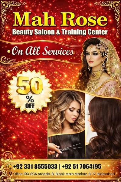 Threading, facial, Bridal makeup, Beauty salon, with discounted rates