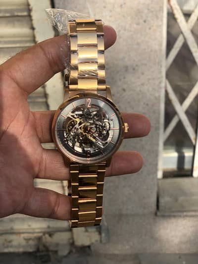 Kenneth Cole Skeleton Watch (New).