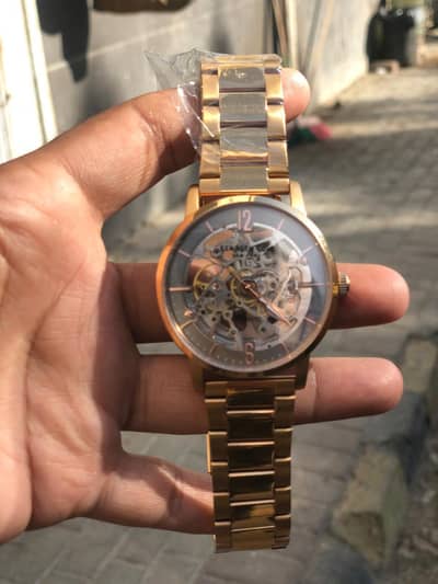 Kenneth Cole Skeleton Watch (New).