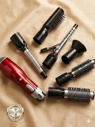 Johnson Beautiful Style 6-in-1 Hair Styler (Imported)