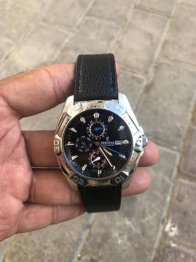 FESTINA Mens Watch Multi Calendar Chrono F16290