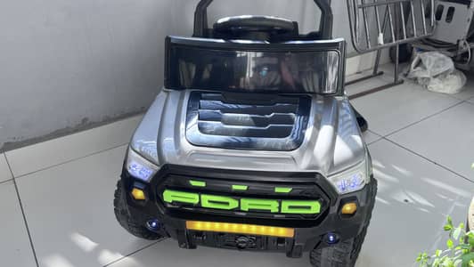 Rechargeable Kids Car (Sit-in) - Remote + Self Drive - Fresh Condition