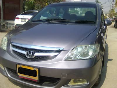 HONDA CITY IDSI MODEL 2006 METALLIC GREY COLOUR BEHTREEN CONDITION