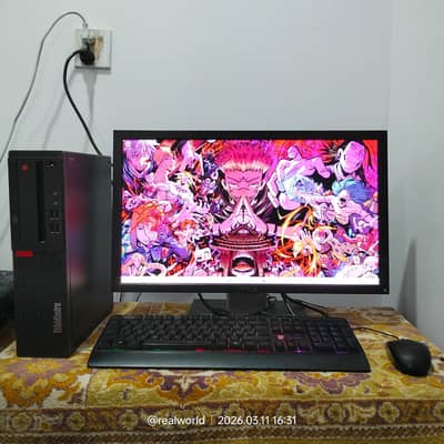Core i3 7th Gen PC | 4GB DDR4 | 128GB SSD | 23 Inch Dell Monitor
