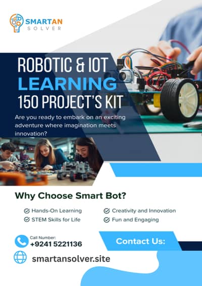 Smart Arduino Robotics & IOT’s kit  free  consultancy