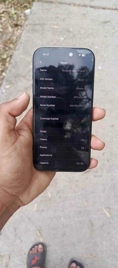 iphone 15 JV All Ok 10 by 10 Water pack battery Health 90 with box