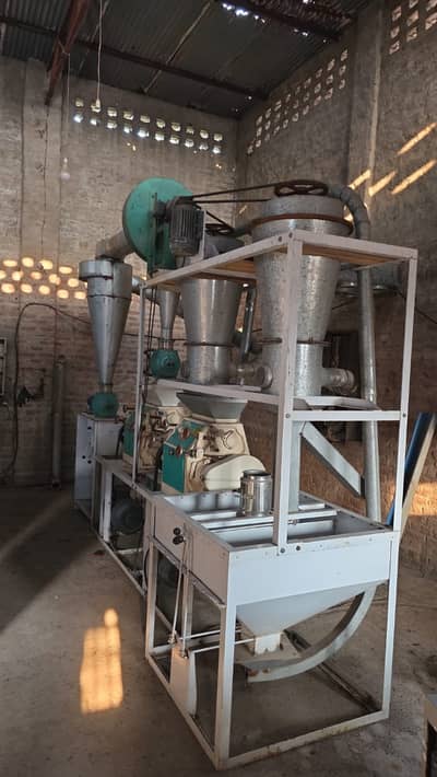 10 Ton/Day Wheat Flour Milling Machine Complete Plant – Full Setup