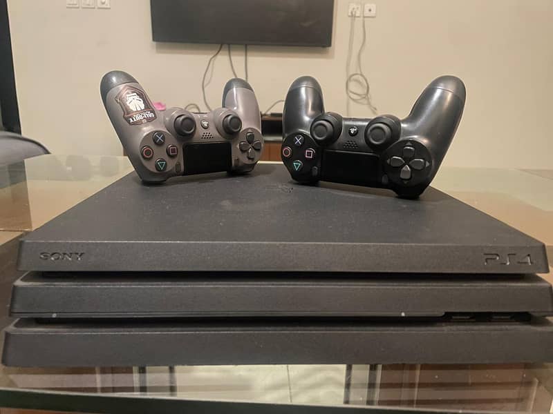 PS4 PRO 1TB WITH 2 CONTROLLERS - Gaming Consoles - 1112195939