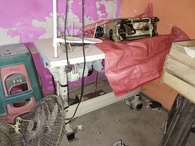 stiching machine setup 10