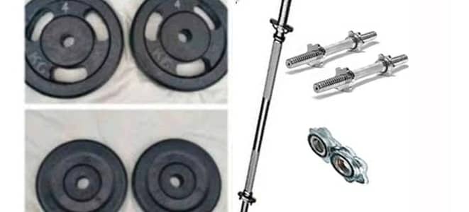 Urgent Sale – Dumbbell + Barbell Set – Lahore