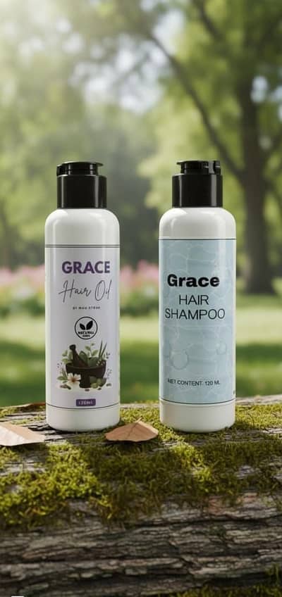 Two in One (Grace Hair Oil, and Hair Shampoo)