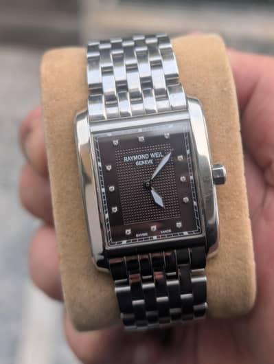 Raymond weil Swiss luxury Diamonds watch