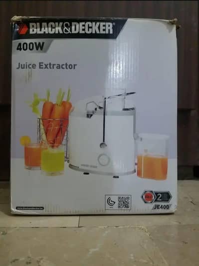 Black and Decker juicer