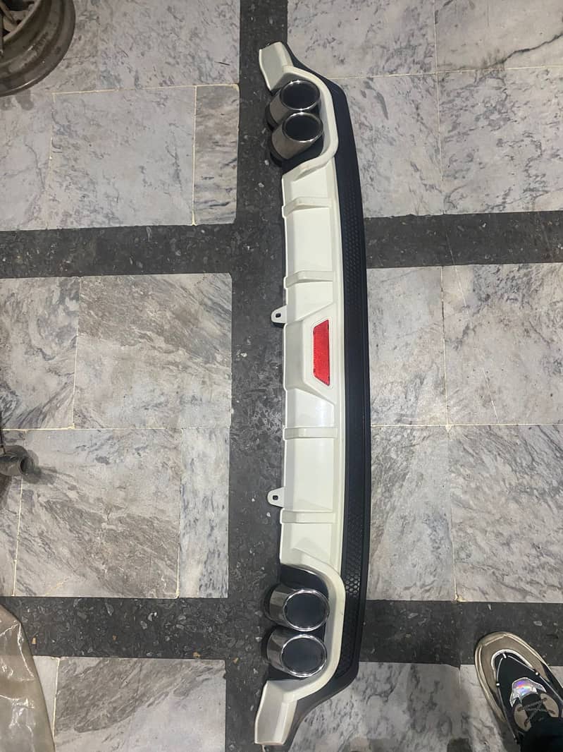 Universal Car Rear Bumper Diffuser 0