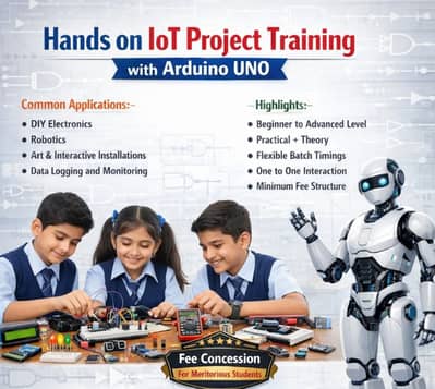 Arduino, IoT, AI & Robotics Training Program