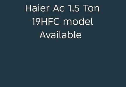 Haier 1.5 Ton Ac