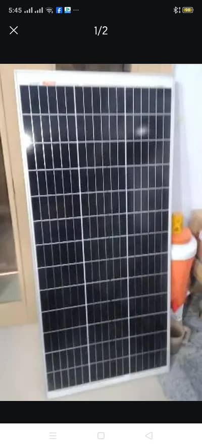 180 watt invrex panels woranty card sath ha  1 panel 14000 ma