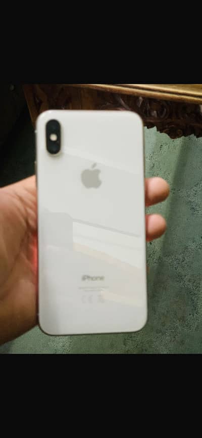 iPhone X PTA Approved 64GB White | Original Battery 80% | Neat & Clean
