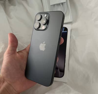 iPhone 16 pro max non pta 256 gb black colour with box