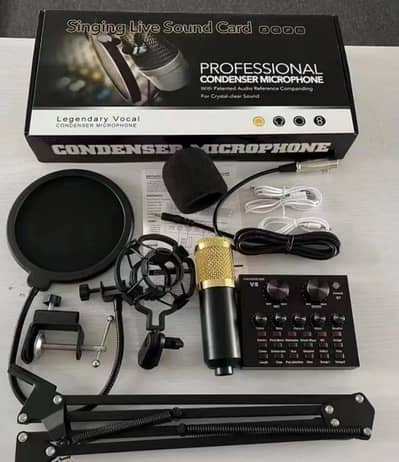 Professional Podcast Mic Set – Clear Studio Quality Sound