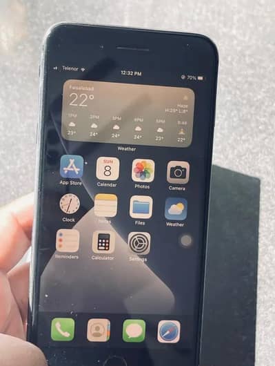 Apple iphone 7 plus  128 GB  PTA  Approved with box and charger