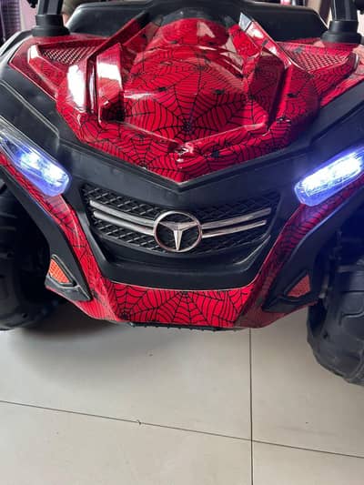 kids jeep almost new condition car