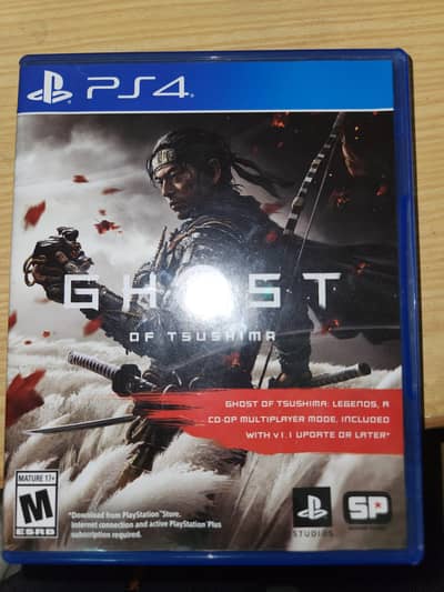 ghost of tsushima 9/10 condition