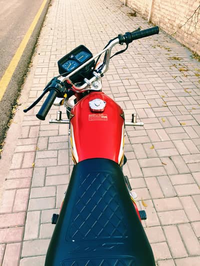 Honda CG125 2025 All Punjab Number Lush Condition 10/10