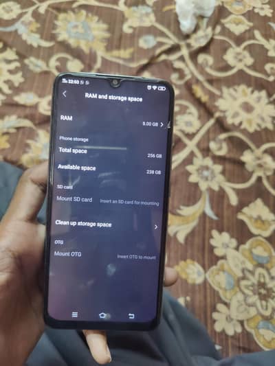 vivo s1 12/256 dual sim approved
