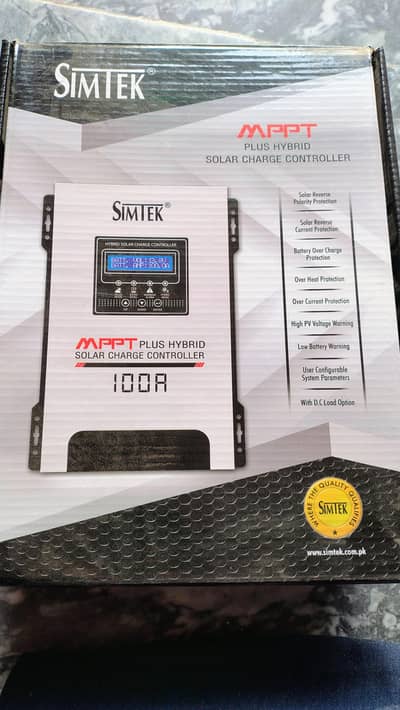 Simtek 100A Mppt solar