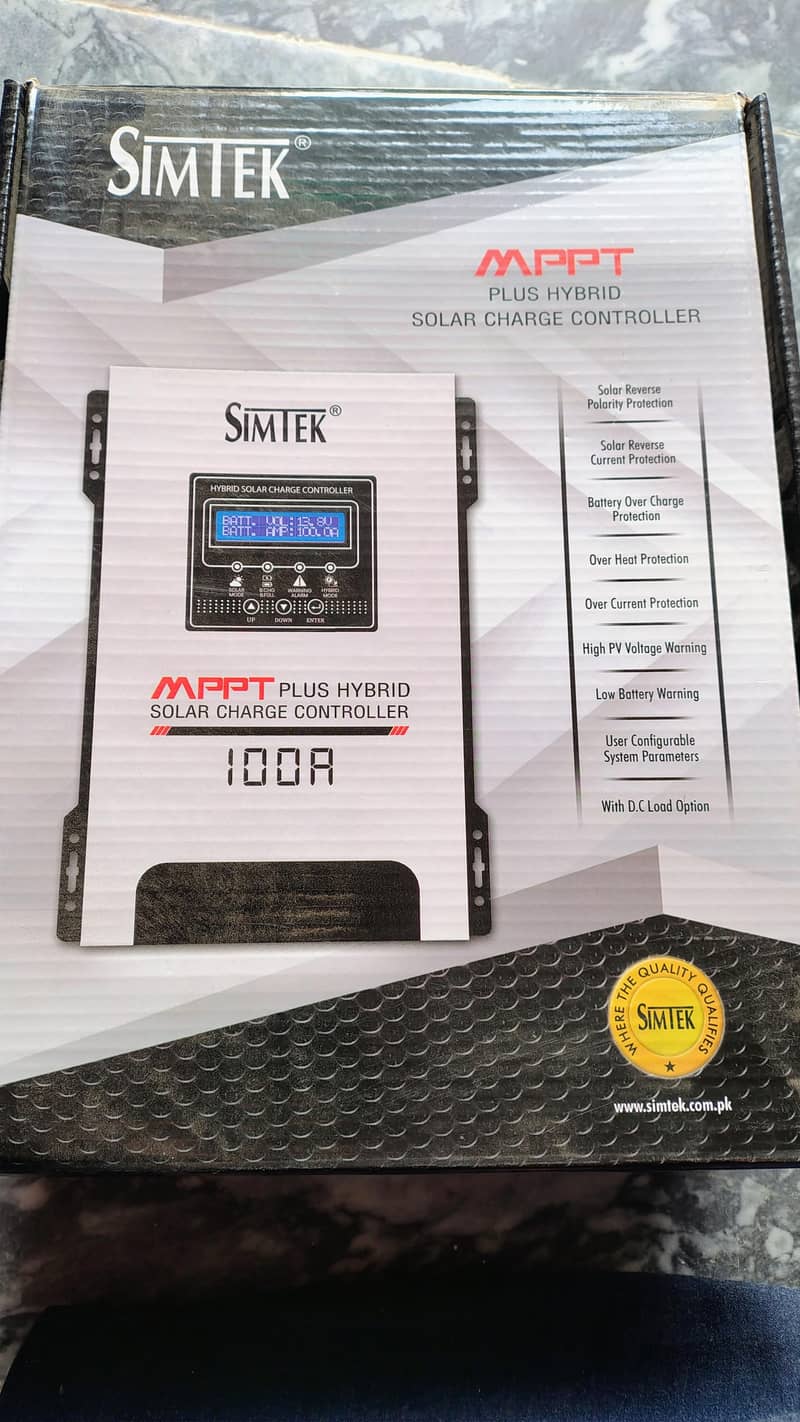 Simtek 100A Mppt solar controller 0