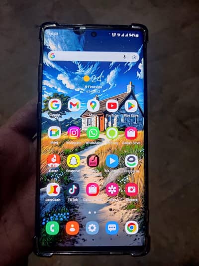 Samsung galaxy note 10 plus  5G 12GB ram 256GB memory