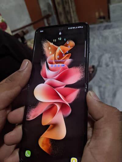 Samsung Galaxy z flip 3 mobile phone fold