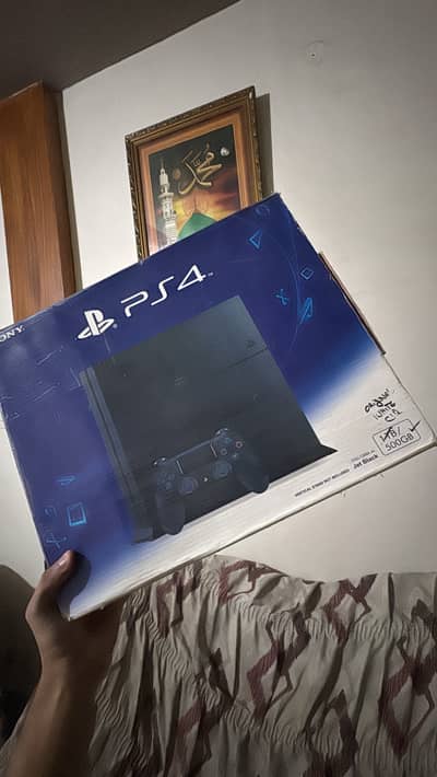 PS4 fat 500gb online version urgent sale.