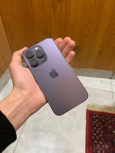 iPhone 14 Pro Deep Purple PTA Approved (LL/A) – Excellent Condition