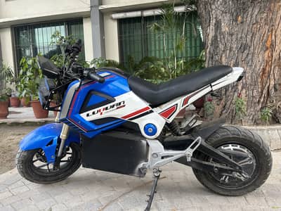 Luyuan Electric Bike 2000W Motor 72V 30Ah Lithium lon