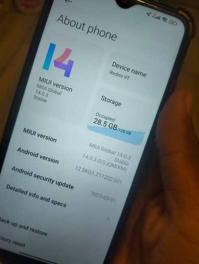 with original box and charger